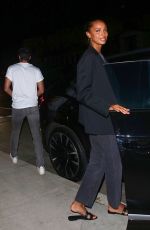 JASMINE TOOKES Night Out in Santa Monica 07/16/2022