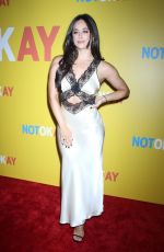 JEANINE MASON at Not Okay Premiere at Angelika Theater in New York 07/28/2022