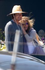 JENNIFER ANISTON Returns from Vacation in Bahamas 07/28/2022
