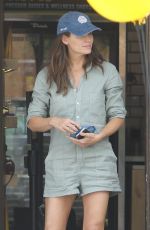 JENNIFER GARNER in a Green Romper Out in Pacific Palisades 07/28/2022