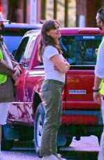 JENNIFER GARNER on the Set of The Last Thing He Told Me in Los Angeles 07/19/2022