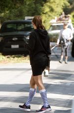 JENNIFER GARNER Out After a Workout with a Friend in Los Angeles 07/20/2022
