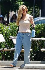 JENNIFER LAWRENCE and Cooke Maroney at a Taco Food Truck in Silver Lake 07/04/2022