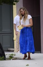 JENNIFER LAWRENCE and Cooke Maroney Out for Dinner in New York 07/14/2022