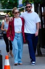 JENNIFER LAWRENCE and Cooke Maroney Out in New York 07/09/2022