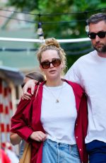 JENNIFER LAWRENCE and Cooke Maroney Out in New York 07/09/2022