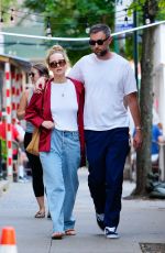 JENNIFER LAWRENCE and Cooke Maroney Out in New York 07/09/2022