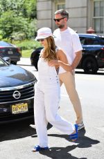 JENNIFER LAWRENCE and Cooke Maroney Out in New York 07/23/2022
