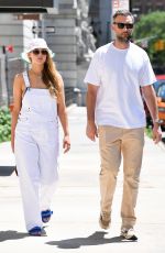 JENNIFER LAWRENCE and Cooke Maroney Out in New York 07/23/2022