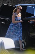 JENNIFER LAWRENCE and Cooke Maroney Out with Their Baby at Coldwater Canyon in Beverly Hills 07/01/2022