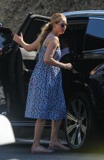 JENNIFER LAWRENCE and Cooke Maroney Out with Their Baby at Coldwater Canyon in Beverly Hills 07/01/2022