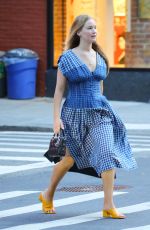 JENNIFER LAWRENCE Leaves Cafe Cluny Restaurant in New York 07/15/2022
