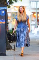 JENNIFER LAWRENCE Leaves Cafe Cluny Restaurant in New York 07/15/2022