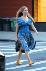 JENNIFER LAWRENCE Leaves Cafe Cluny Restaurant in New York 07/15/2022