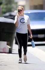 JENNIFER LAWRENCE Out for Early Morning Exercise in Los Angeles 06/29/2022