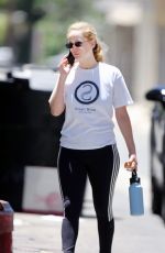 JENNIFER LAWRENCE Out for Early Morning Exercise in Los Angeles 06/29/2022