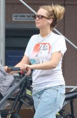 JENNIFER LAWRENCE Out with her Baby in New York 07/06/2022