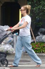 JENNIFER LAWRENCE Out with her Baby in New York 07/06/2022