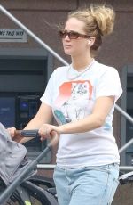 JENNIFER LAWRENCE Out with her Baby in New York 07/06/2022
