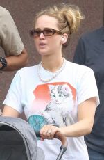 JENNIFER LAWRENCE Out with her Baby in New York 07/06/2022
