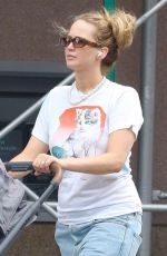 JENNIFER LAWRENCE Out with her Baby in New York 07/06/2022