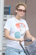 JENNIFER LAWRENCE Out with her Baby in New York 07/06/2022