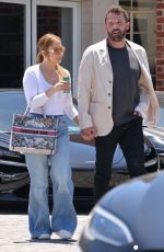 JENNIFER LOPEZ and Bean Affleck Shopping for a New Rolls-Royce at Rolls-Royce Motor Cars Dealer in Beverly Hills 07/02/2022