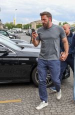 JENNIFER LOPEZ and Ben Affleck Arrives at Crillon Hotel in Paris 07/26/2022