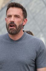 JENNIFER LOPEZ and Ben Affleck at Louvre Museum in Paris 07/26/2022