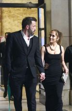 JENNIFER LOPEZ and Ben Affleck Celebrates Her 53rd Birthday in Paris 07/24/2022