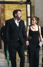 JENNIFER LOPEZ and Ben Affleck Celebrates Her 53rd Birthday in Paris 07/24/2022