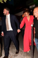 JENNIFER LOPEZ and Ben Affleck Kissing on to Their Honeymoon in Paris 07/21/2022