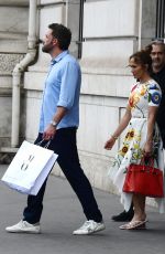 JENNIFER LOPEZ and Ben Affleck Leaves Crillon Hotel in Paris 07/22/2022