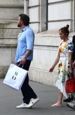 JENNIFER LOPEZ and Ben Affleck Leaves Crillon Hotel in Paris 07/22/2022