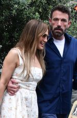 JENNIFER LOPEZ and Ben Affleck on Their Honeymoon in Paris 07/23/2022