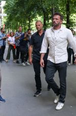 JENNIFER LOPEZ and Ben Affleck Shopping at Sephora Store in Paris 07/25/2022