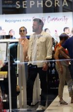 JENNIFER LOPEZ and Ben Affleck Shopping at Sephora Store in Paris 07/25/2022