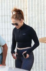 JENNIFER LOPEZ Leaves a Sance Studio in Los Angeles 07/18/2022