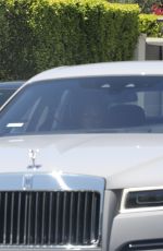 JENNIFER LOPEZ Out Driving Her New Rolls Royce in Los Angeles 07/13/2022