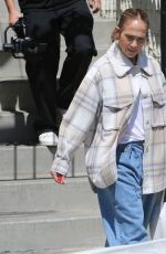 JENNIFER LOPEZ Out Driving Her New Rolls Royce in Los Angeles 07/13/2022