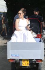 JENNIFER LOPEZ Out for Lunch at a Restaurant in Capri 07/29/2022