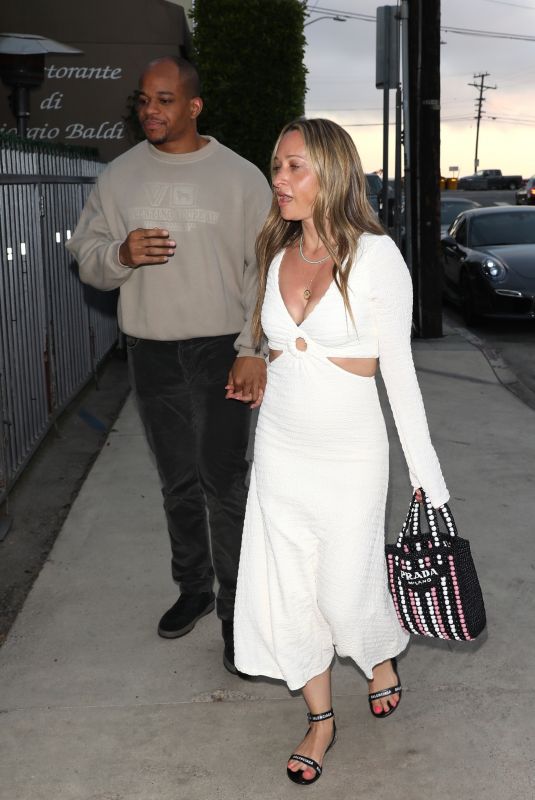JENNIFER MEYER Arrives at Giorgio Baldi