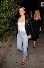 JENNIFER MEYER Out for Dinner with a Friend at Matsuhisa in Beverly Hills 07/02/2022