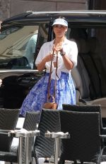 JESSICA ALBA Out and About in Rome 07/16/2022
