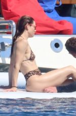 JESSICA BIEL in a Bikini at a Beach in Sardinia 07/28/2022