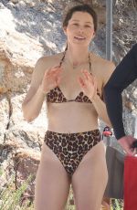 JESSICA BIEL in Bikini on Holiday in Porto Cervo 07/28/2022