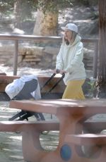 JESSICA HART Out with Her Baby at Griffith Park in Los Angeles 07/05/2022