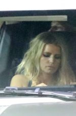 JESSICA SIMPSON Leaves Her 42nd Birthday Party in West Hollywood 07/10/2022