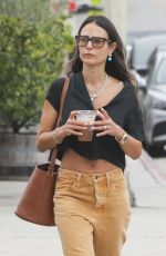 JORDANA BREWSTER Out for Iced Coffee at a Gas Station in Brentwood 07/13/2022