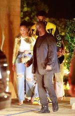 JORDYN WOODS and Karl-anthony Towns Leaves Nobu in Malibu 07/20/2022